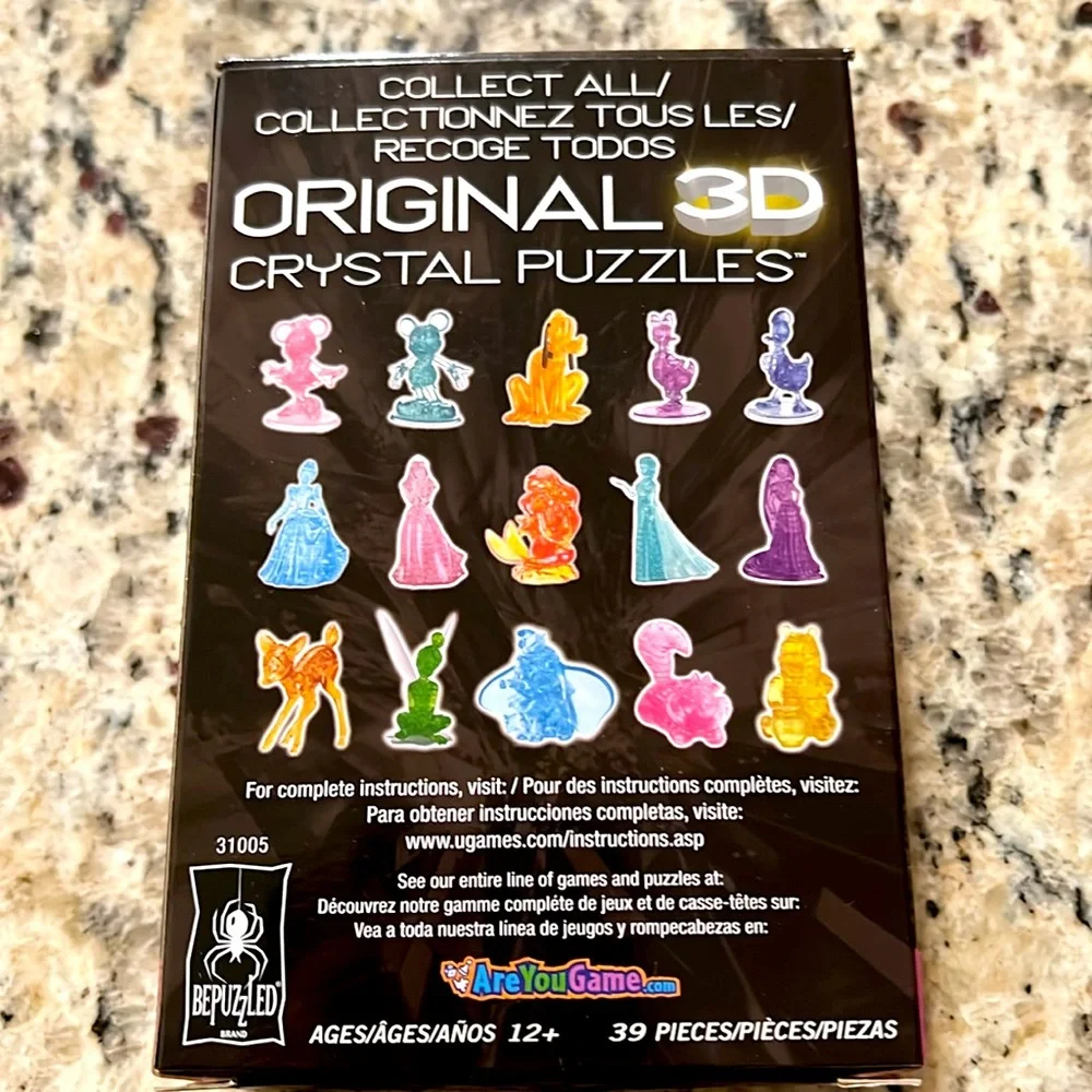 Bundle of 3 Disney Movie Puzzles New in Box